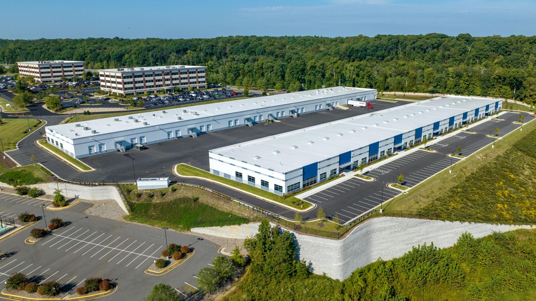 Two Light Industrial Buildings for Lease in Stafford, VA Merritt
